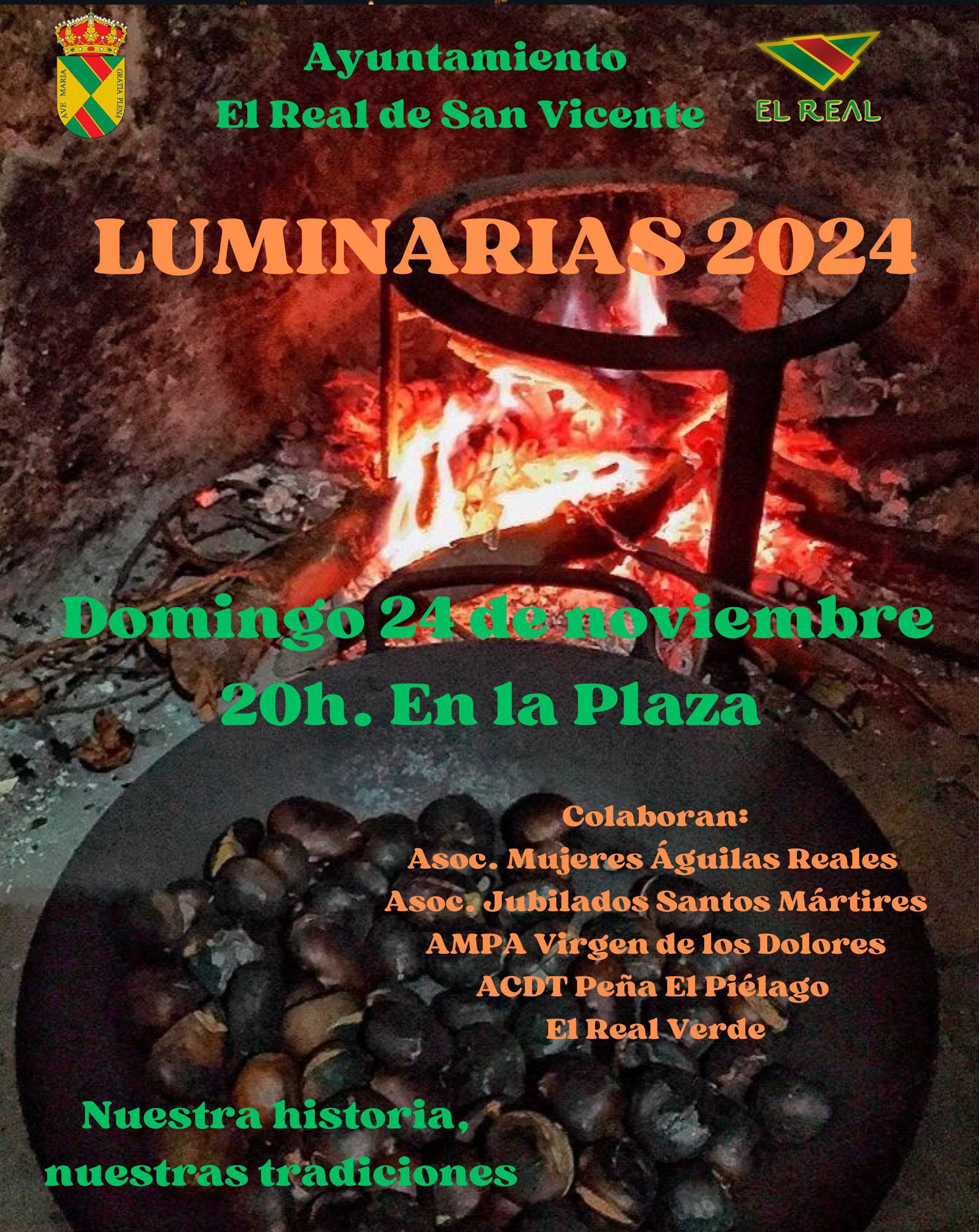 Las luminarias de El Real de San Vicente